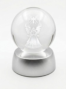 004611 KROGLA STEKLO S STOJALOM MF25-227