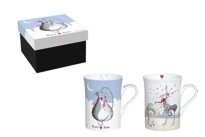 AU6057 SET 2 SKODELICI CATITUDES