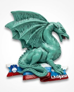 MAGNET ZMAJ NA ZASTAVI