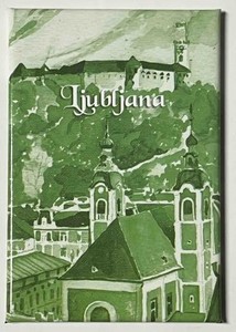 MAGNET KOV. 78X54MM LJUBLJANA