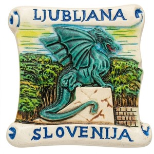 MAGNET SLOVENIJA-ZMAJ PERGAMENT