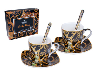 2132 SET 2 ESPRESSO DREVO KLIMT