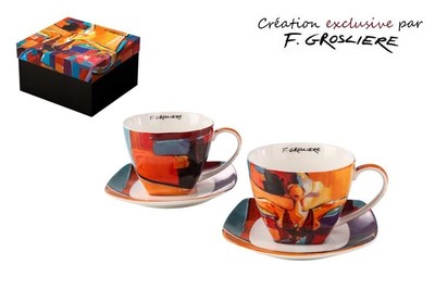 AU5024 SET 2 KAPUČINO GROSLIERE