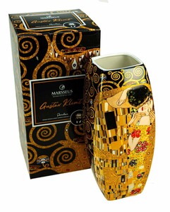 4861 VAZA 12 ČRNA KLIMT