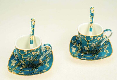 4855 SET 2 ESPRESSO MANDELJ