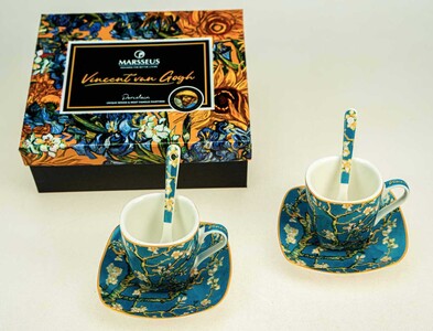 4855 SET 2 ESPRESSO MANDELJ