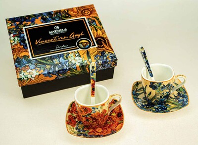 4856 SET 2 ESPRESSO IRIS + MAK